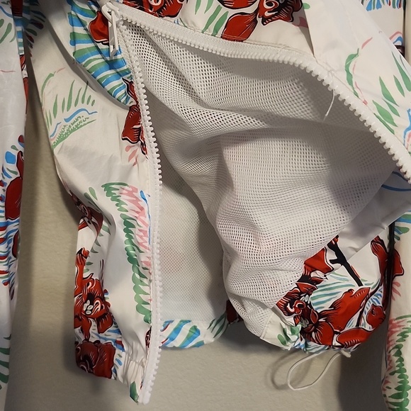 Levi's Women's Red Floral Ski Jacket - Picture 3 of 7